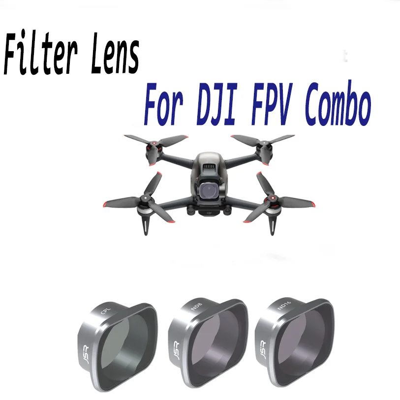 

Drone Camera Filters For DJI FPV Combo UV/CPL/NDPL4/8/16/32 Polar Kit Optical Glass Accessories Quadcopter 6pcs/8pcs Set