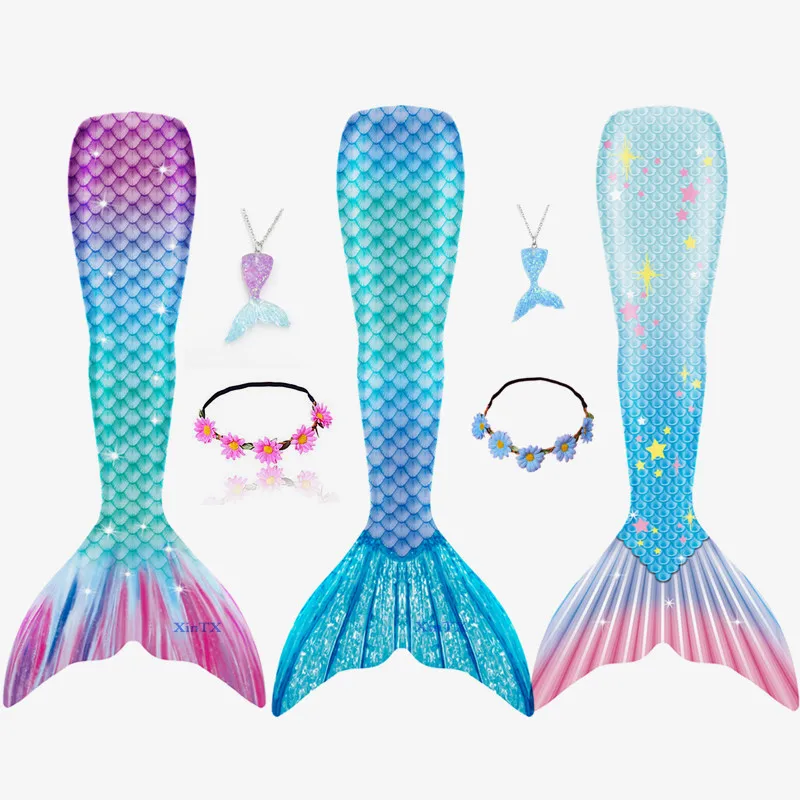 Женская пляжная одежда для детей и взрослых можно добавить моноласт Русалка