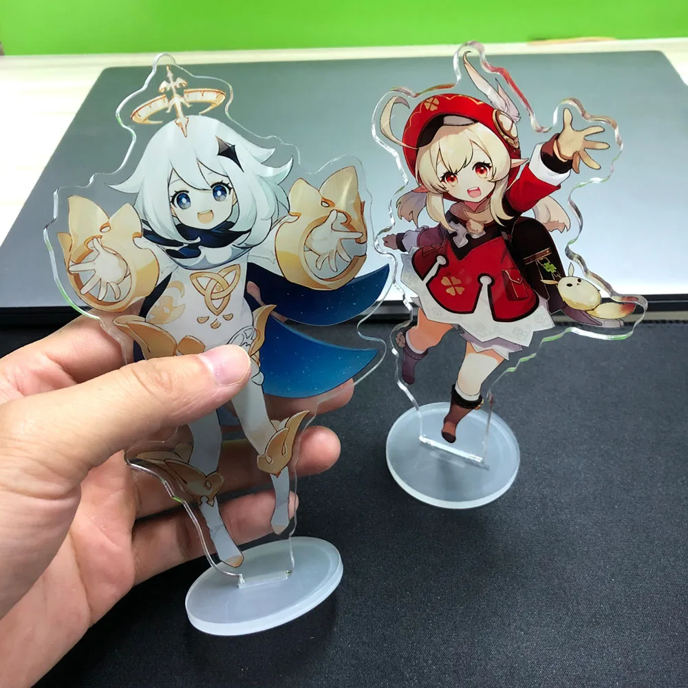 Горячая игра Genshin Impact Zhongli персонаж акриловая фигурка подставка модель тарелка