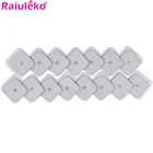 100 шт 3,5 мм разъем Многоразовые Самоклеющиеся электроды колодки для электрического стимулятора мышцдесятки акупунктурный Массажер для физиотерапии