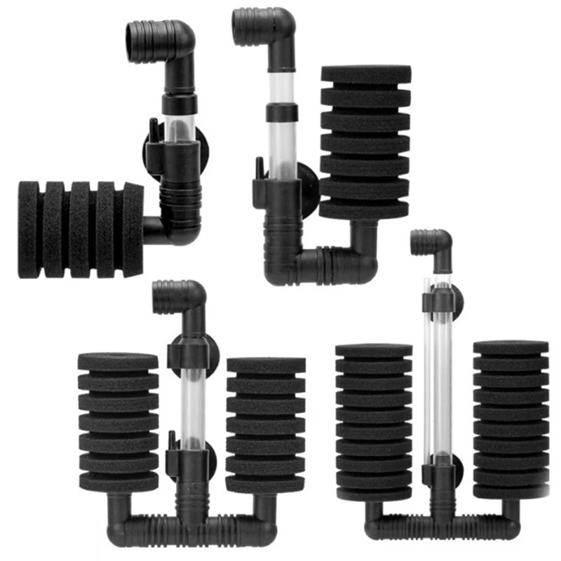 Практичная биохимическая присоска аквариумный фильтр био губчатый скиммер