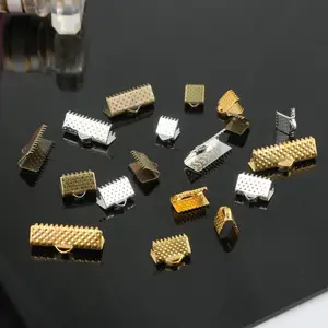 Обжимные бусины, застежки, крючки, шнуры, концевые застежки, колпачки, лента, кожаный зажим, складные соединители, магнитный браслет