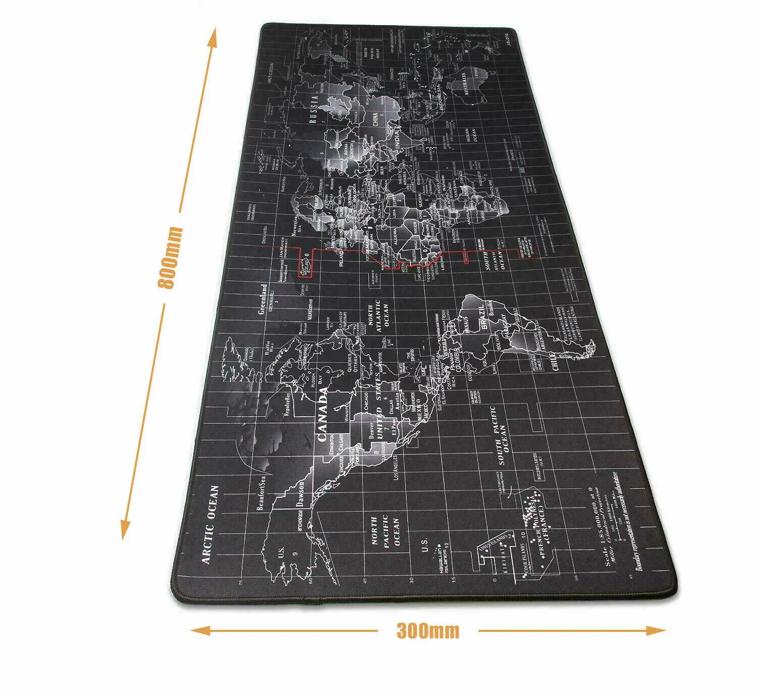 

Large Size Desktop Keyboard Pad Map Pattern Office Desk Mat Waterproof Gamer Computer Mouse Mat