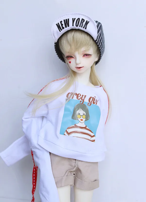 

6 point 4 point 3 point Uncle BJD.SD.DD baby coat gold little star sports hoodie