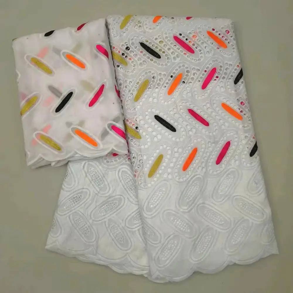 Швейцарская кружевная ткань 2019 высокое качество вышивка Африканская Хлопковая