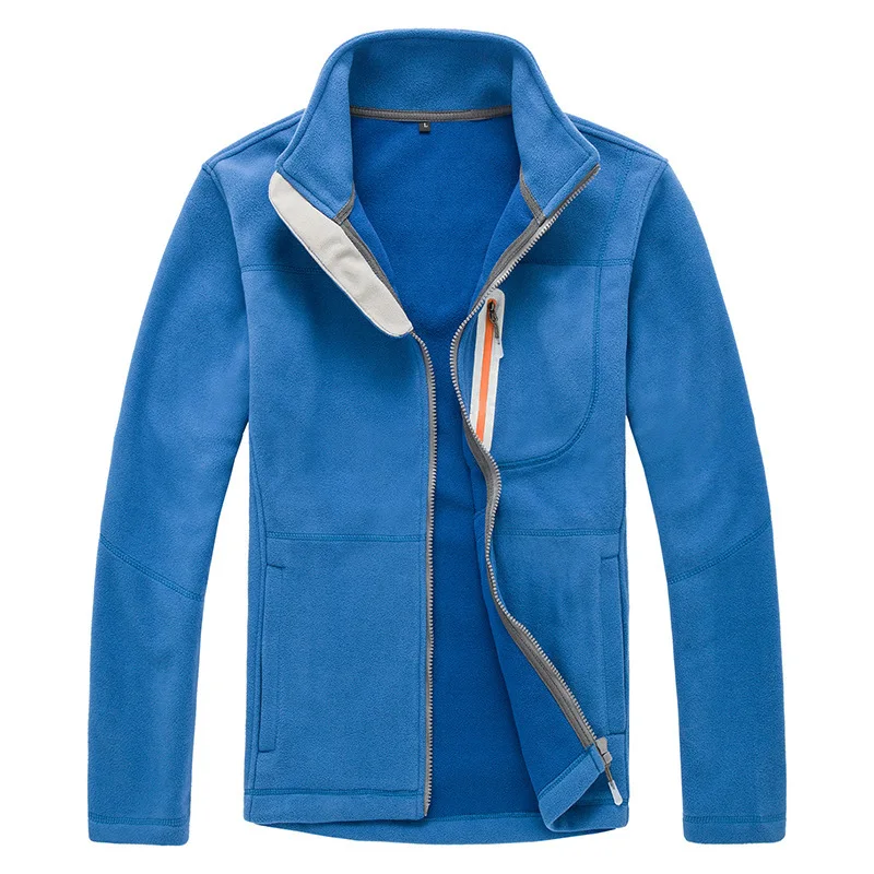 Осенняя и зимняя уличная Толстая флисовая Ветроустойчивая теплая куртка