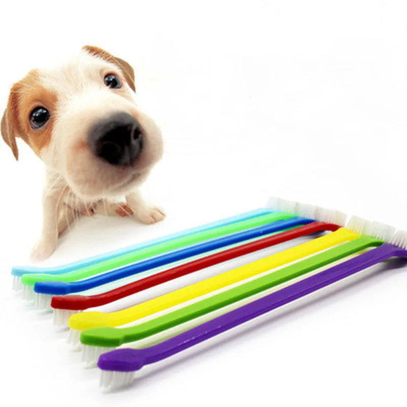1 шт. зубная щетка для кошек и собак ухода за зубами животных маленькая аксессуары