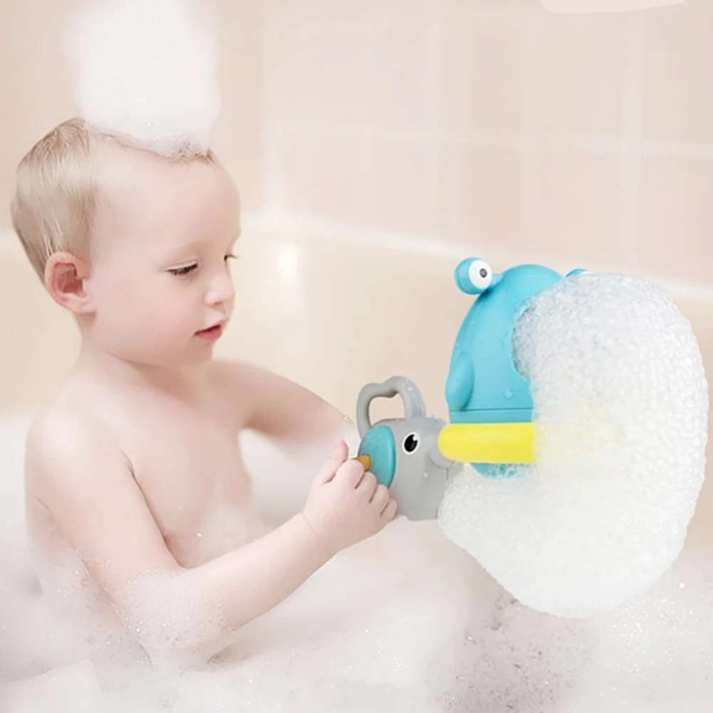 Bubble Machine детская Ванна игрушка бассейн пена делая машину ванная комната пузырь