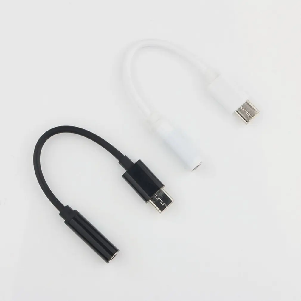 Type-c to 3.5mm Stereo Audio Earphone Headphone Headset Splitter Adaptor Cable | Электроника