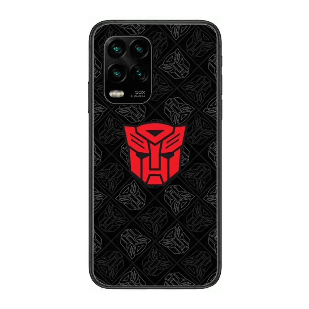 

Transformers Bumblebee Phone Case For xiaomi Redmi Note 9S 8 7 6 5 A Pro T Anime Black Cover Silicone Back Pretty senior