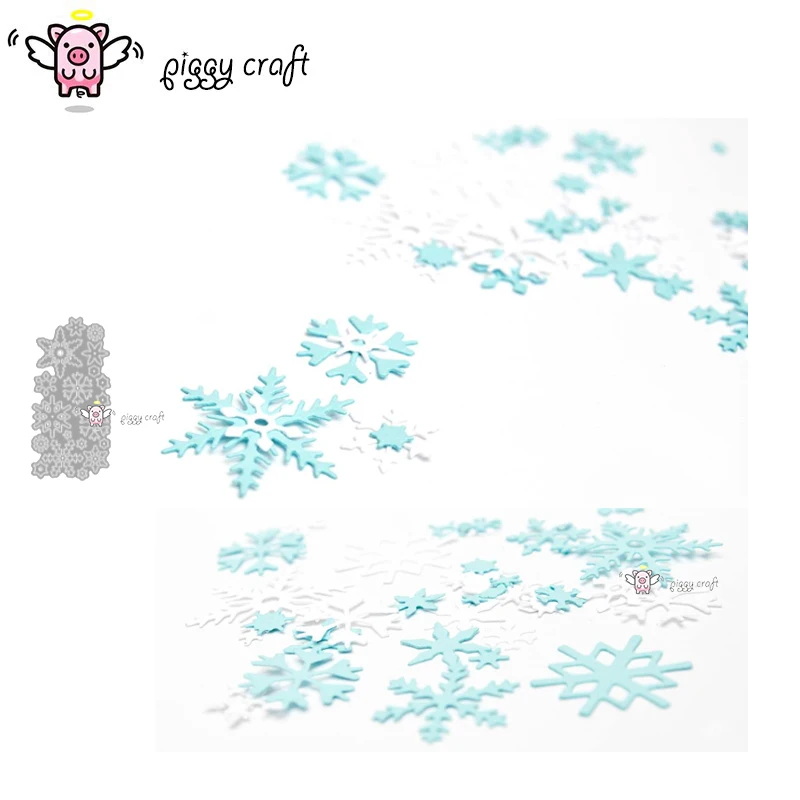 Металлические Вырубные штампы форма для вырезания украшение в виде снежинок