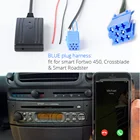Bluetooth 5,0 телефонный звонок беспроводной кабель AUX адаптер для Smart Fortwo 450 451 Roadster радио CD 6 8 контактов MINI ISO разъем