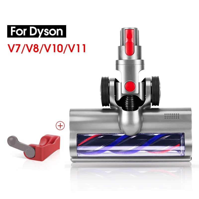 

Electric Turbo Brush Roller Head for Dyson V7 V8 V10 V11 Vacuum Cleaner with LED Lights Floor Head Parts