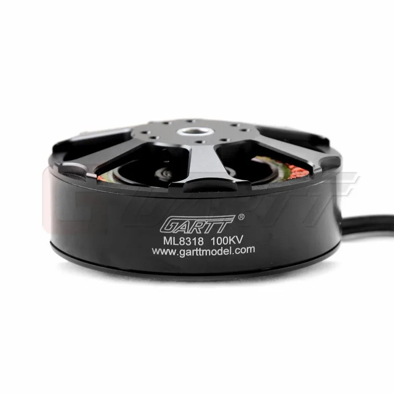 Бесщеточный двигатель GARTT ML 8318 100KV для мультикоптера 3080 Porps бесщеточный