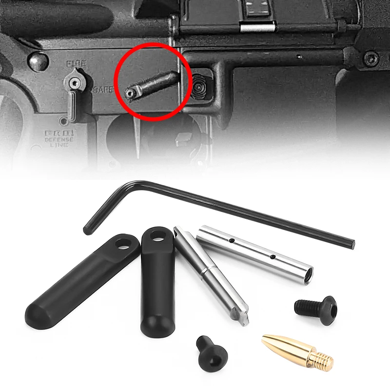 Тактические поворотные штифты 154 с боковыми пластинами стальные спусковые для AR15