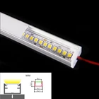 5 шт. 24 В постоянного тока 20 дюймов подключаемый светодиодный светильник, диодный Невидимый плоский профиль 6 Вт 14 Вт коробка для инструментов клейкая Полоса для шкафа витрины