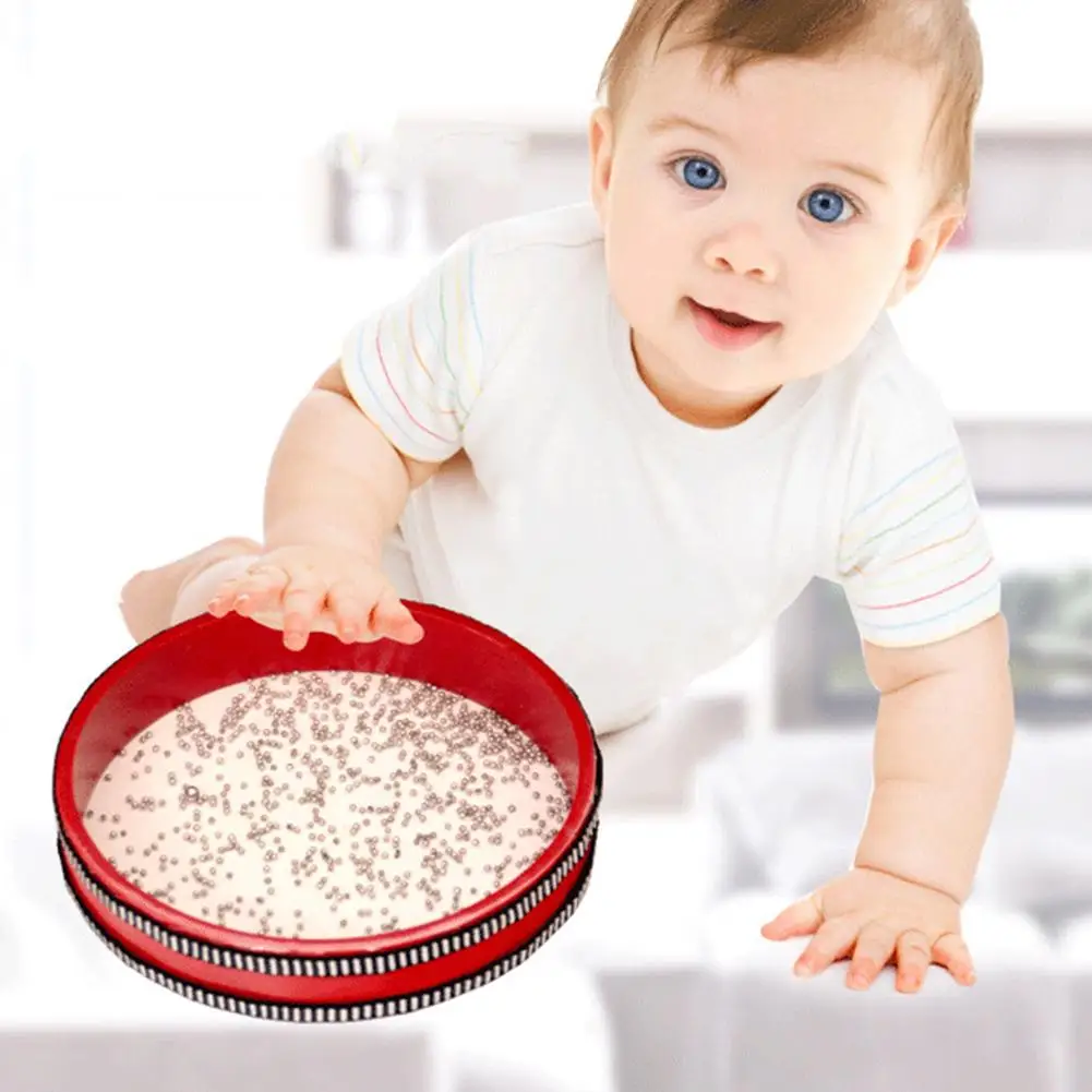 

8/10Inch Ocean Wave Drum Gentle Sea Sound Kids Percussion Musical Instrument Toy NEW