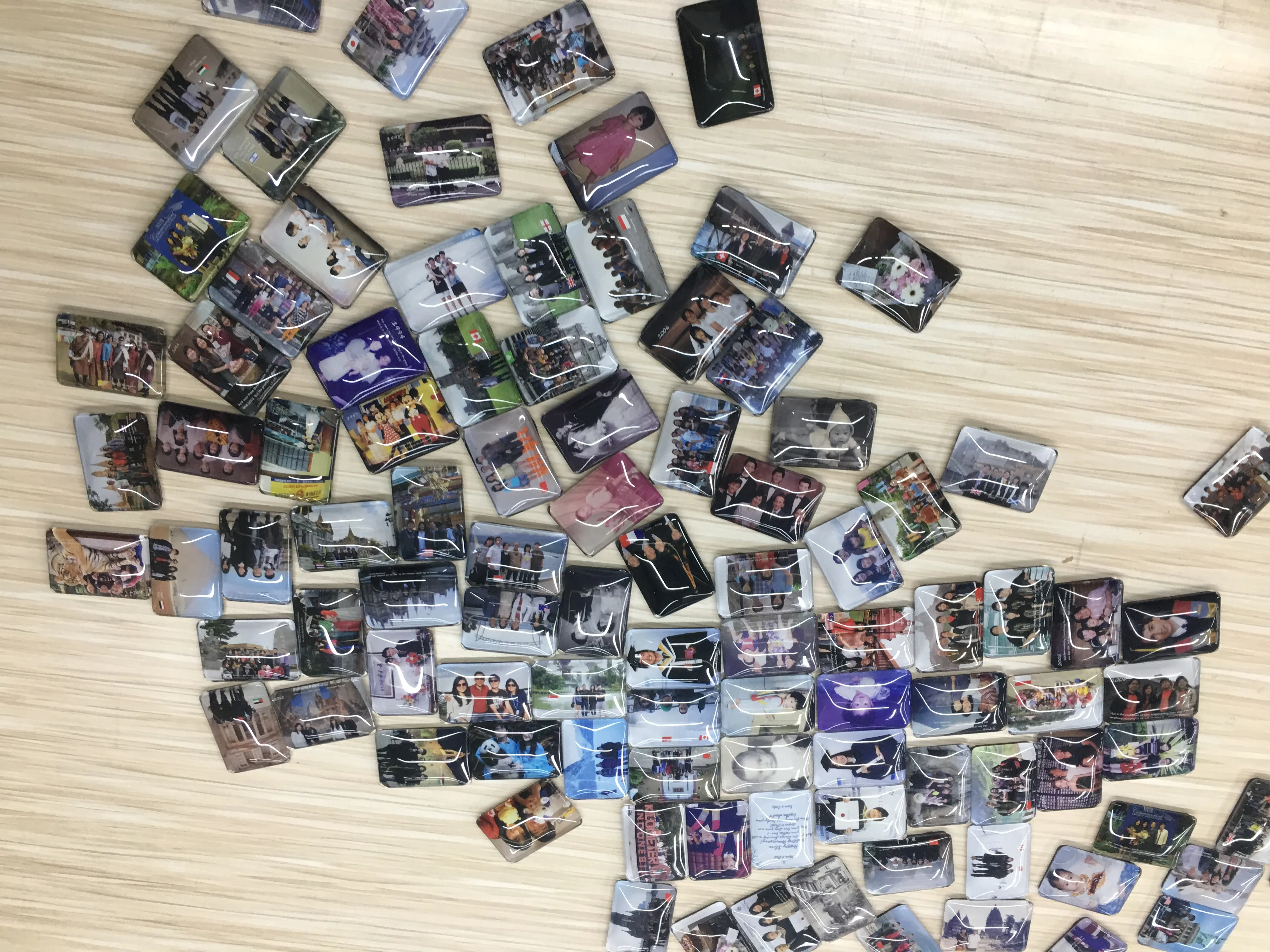 Индивидуальные Купольные магнитные магниты на холодильник туристические