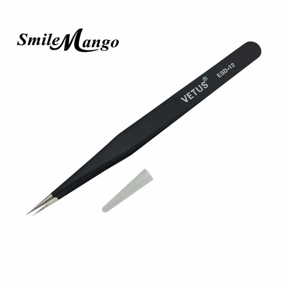 Набор антистатических прецизионных пинцетов пинцет из нержавеющей стали ESD