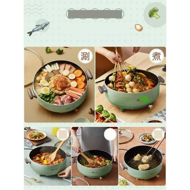equipment home aparato de cocina keukenapparatuur elektrikli mutfak aletleri kitchen electrical appliance electric skillet free global shipping