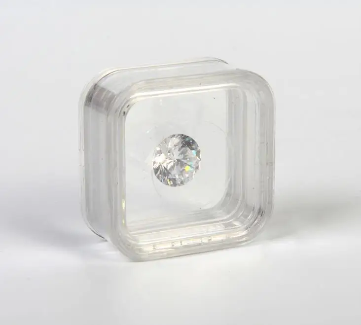 40*40 мм прозрачный плавающий витрина серьги драгоценные Камни кольцо ювелирные