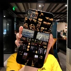 Мягкий матовый чехол для Apple с принтом кабины для iPhone 6 7 8 11 12 Plus Pro X XR MAX 2021