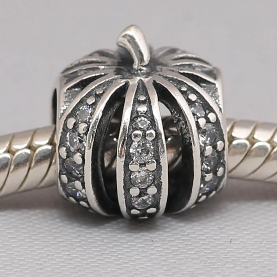 Аутентичные ювелирные изделия S925 DIY подвеска в виде тыквы подходит для браслета
