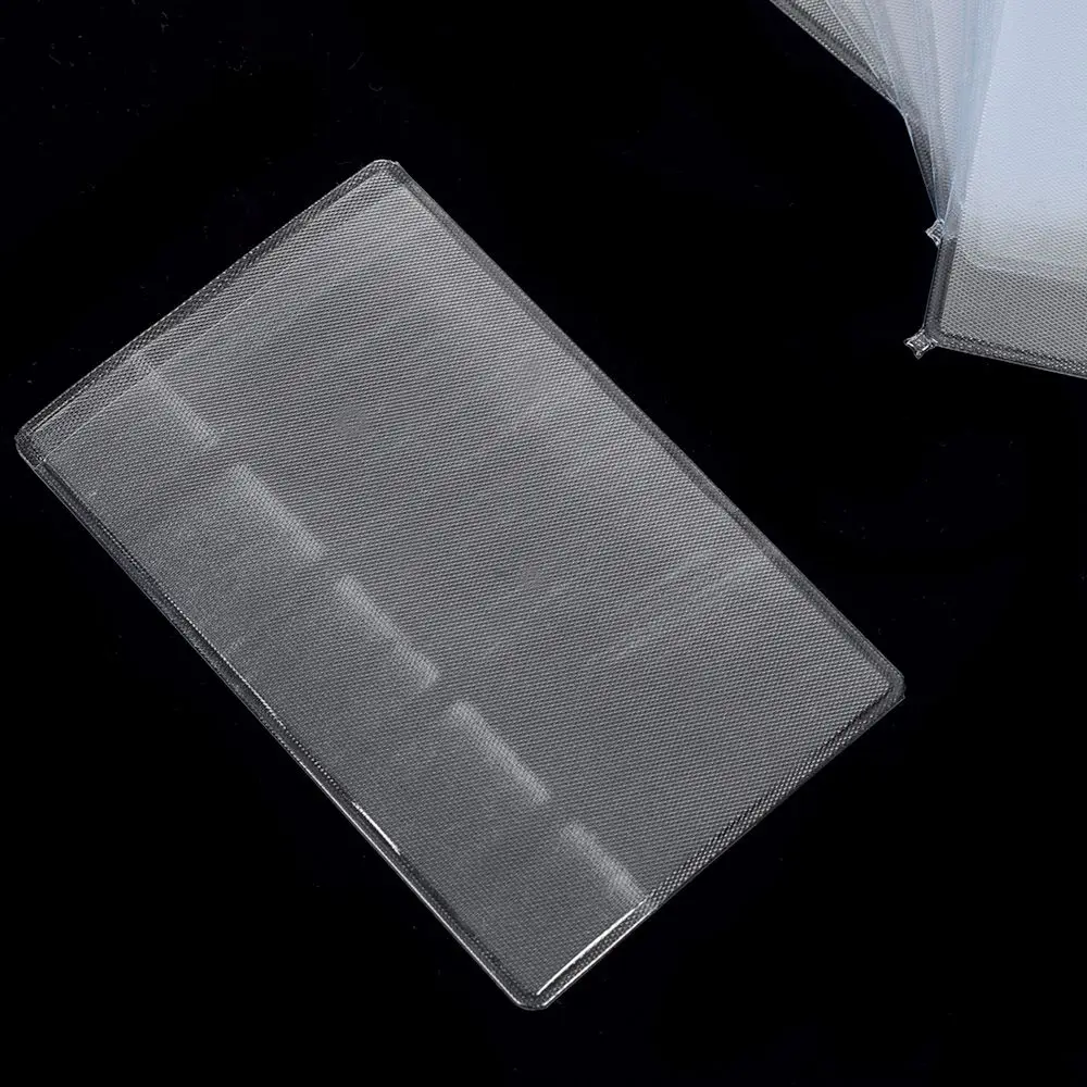 New 5PCS/lot PVC Transparent Auto Documents Cover Russian Driver's License Case Protect Car ID Card Holder for Men Women | Багаж и
