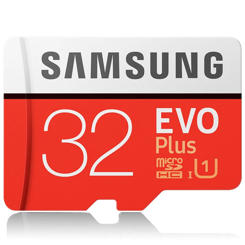 Оригинальная карта microSD SAMSUNG 16 ГБ 32/64/128/256/512 класс 10 SD EVO SDHC/SDXC тарджета sd Прямая