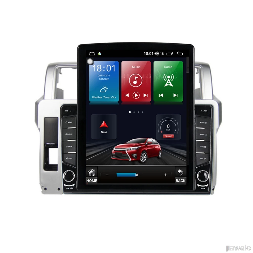 

9.7" octa core tesla style vertical screen Android 10 Car GPS video Multimedia for Toyota Prado 2014-2016