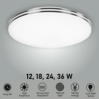 living room lights led ceiling lamp ac220v modern ultra thin cold white 12w 18w 24w 36w lighting fixture for bedroom or kitchen