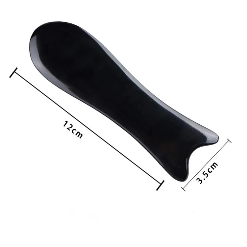 Массажный инструмент Gua Sha массажный из натурального рога буйвола |