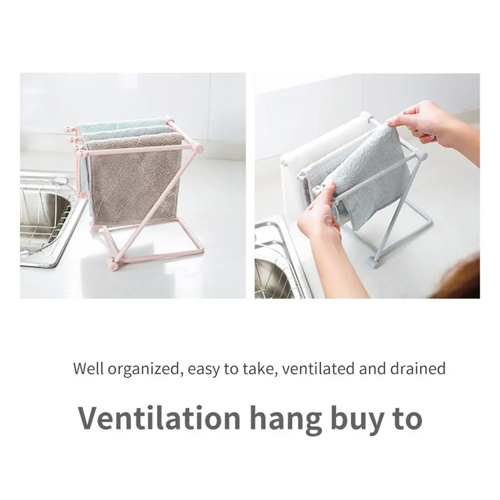

Gratis Staande Handdoekenrek Houder, Vaatdoek Hanger, Handdoek Stand, Thee Handdoek Houder, metalen Keuken Rag Drogen Stand