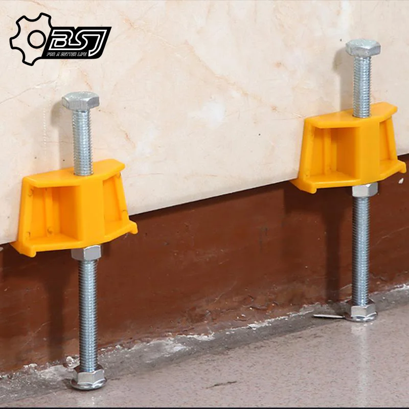 

10 шт., ручной локатор для настенной плитки, регулятор высоты, позиционер, выравниватель, керамический инструмент для подъема тонкой резьбы