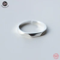 dreamhonor 2022 new hot sale 100 925 sterling silver vintage rings lucky open rings for women jewelry gift smt681