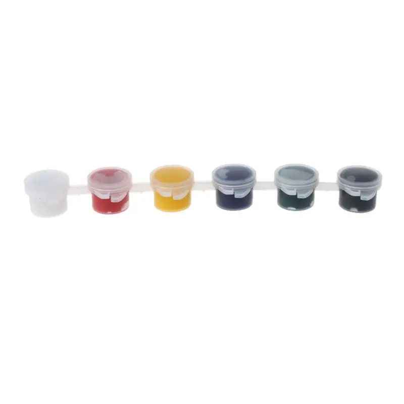 

6 Colors Epoxy Resin Color Toning Paste Pigment Kit Handcraft AB Resin Colorant Dye Jewelry Making Tools