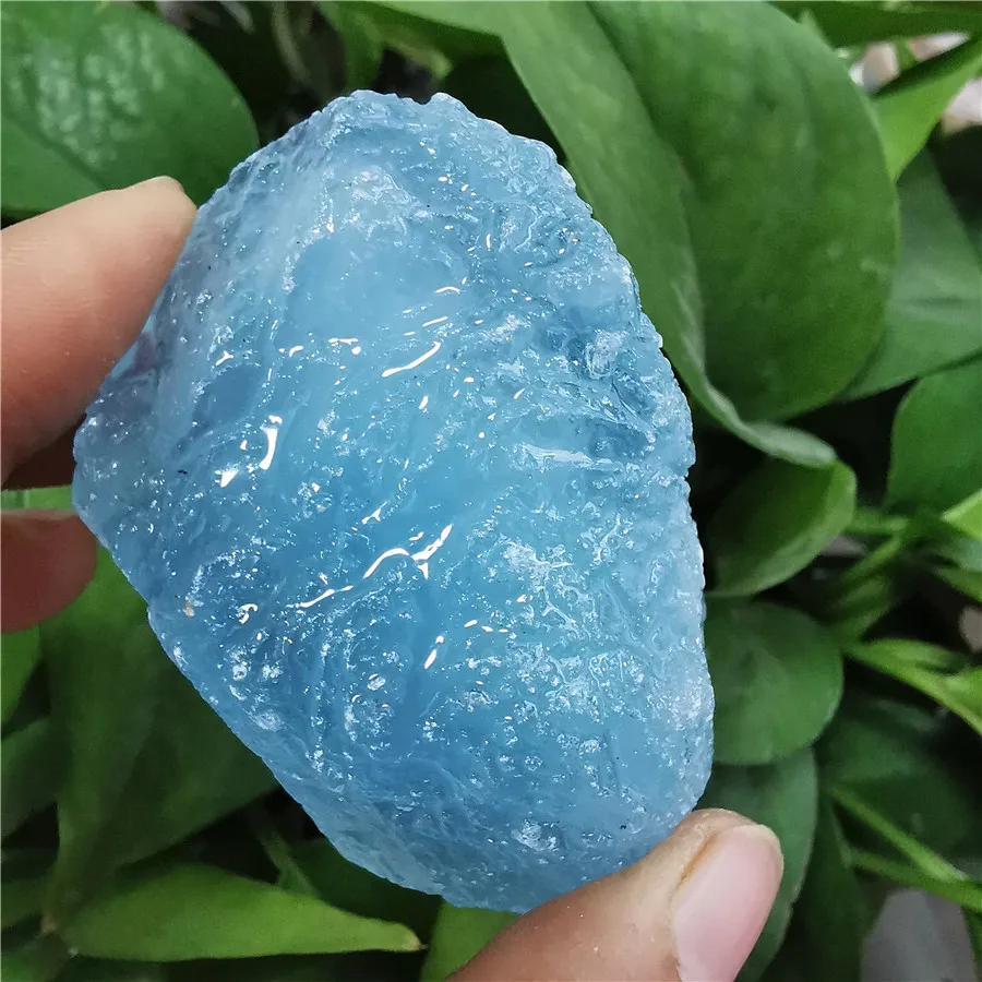 

1PC Natural Aquamarine Quartz Beryl Gemstone Crystal Stones Mineral Original Reiki Chakra Specimen Gifts