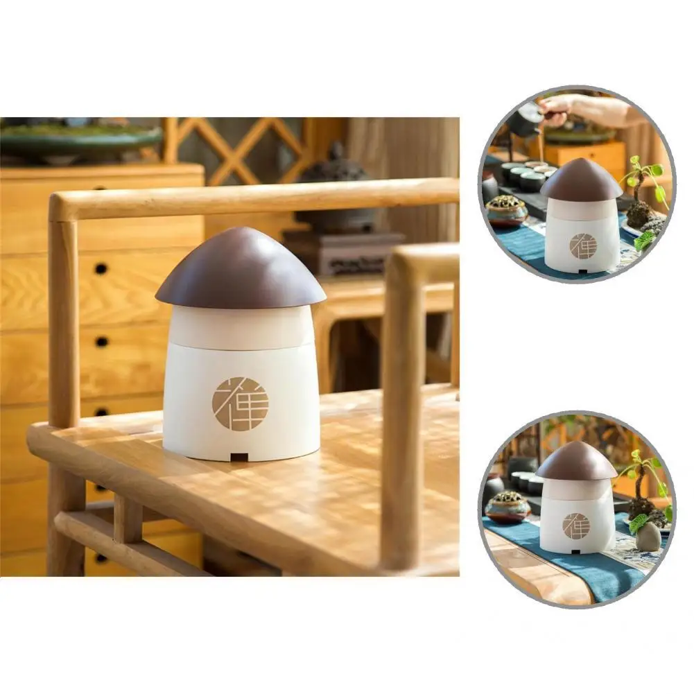 

Reusable Fashion Small Decorative Trash Can Mushroom Shape Tiny Garbage Can Convenient for Bathroom