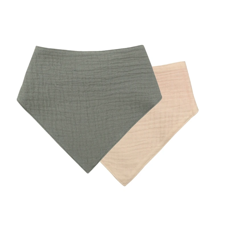 

1 Pc Baby Infant Cotton Bib Newborn Double Sided Solid Color Triangle Scarf Feeding Saliva Towel Bandana Burp Cloth Boy H055