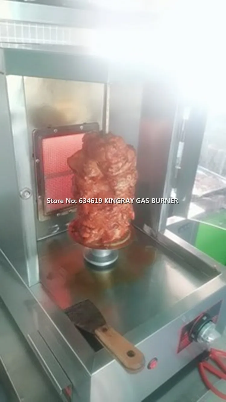 Гриль для барбекю сжиженный на сжиженном природном газе индейка машина шаурмы