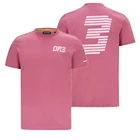 Даниэль Рикардо футболка DR3 Британский Гран-при розовая футболка McLaren футболка F1 рубашка McLaren рубашка Формула 1 гоночный костюм