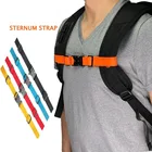 1 шт. нейлоновая сумка для отдыха на открытом воздухе кемпинг тактический рюкзак нагрудного ремня лямки для рентгена грудной клетки регулируемое двойное выпуск пряжки для сумок с ремешком