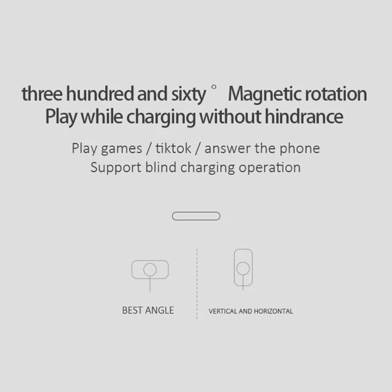Беспроводное зарядное устройство 39XD подставка для быстрой зарядки док станция 15