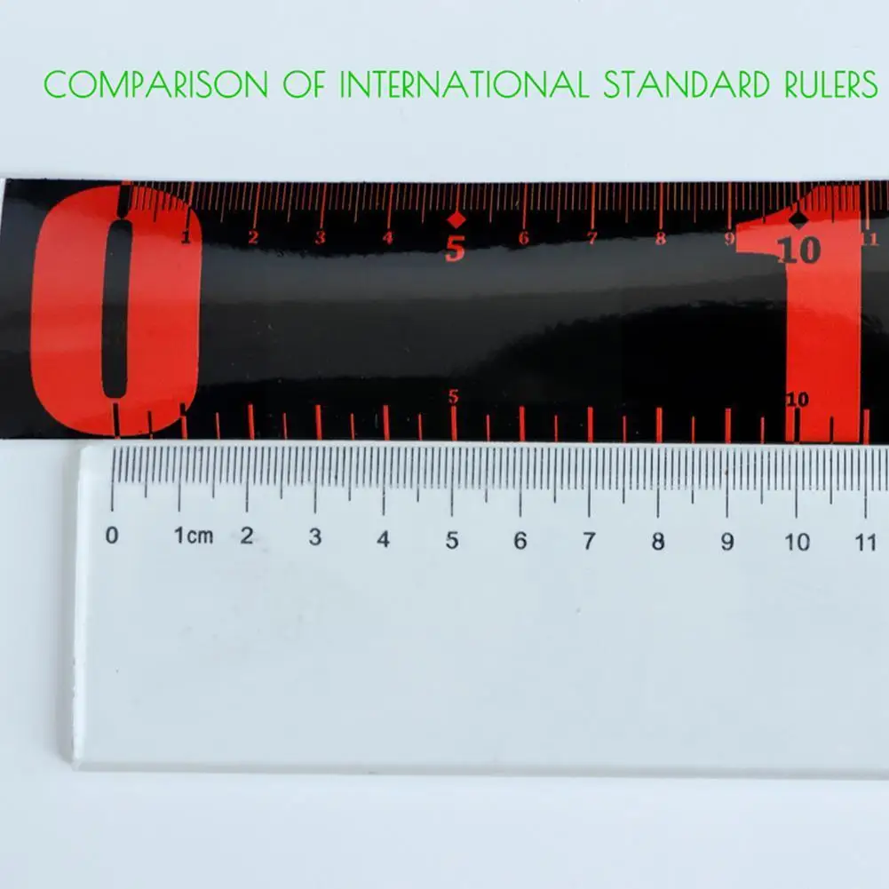 Линейка для рыбы M9p7 клейкая водонепроницаемая складная точное измерение