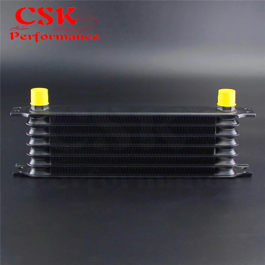 7 Row AN10 Aluminum Oil Cooler for Turbo/Engine/Transmission/Differntral Black / Blue |