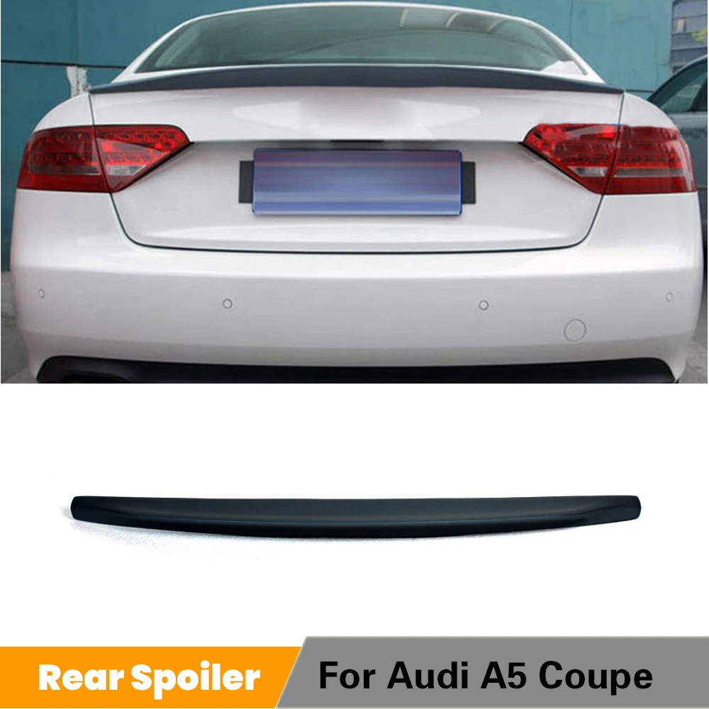 Для Audi A5 Coupe Стандартный 2 двери 2009 2015 задний спойлер багажника губа заднее крыло