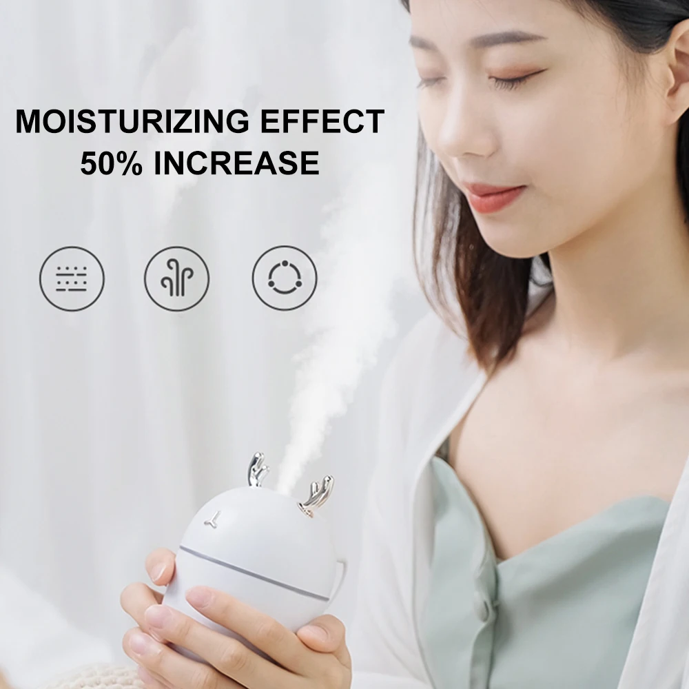 Увлажнитель воздуха бытовой для спальни миниатюрный очиститель распылитель с