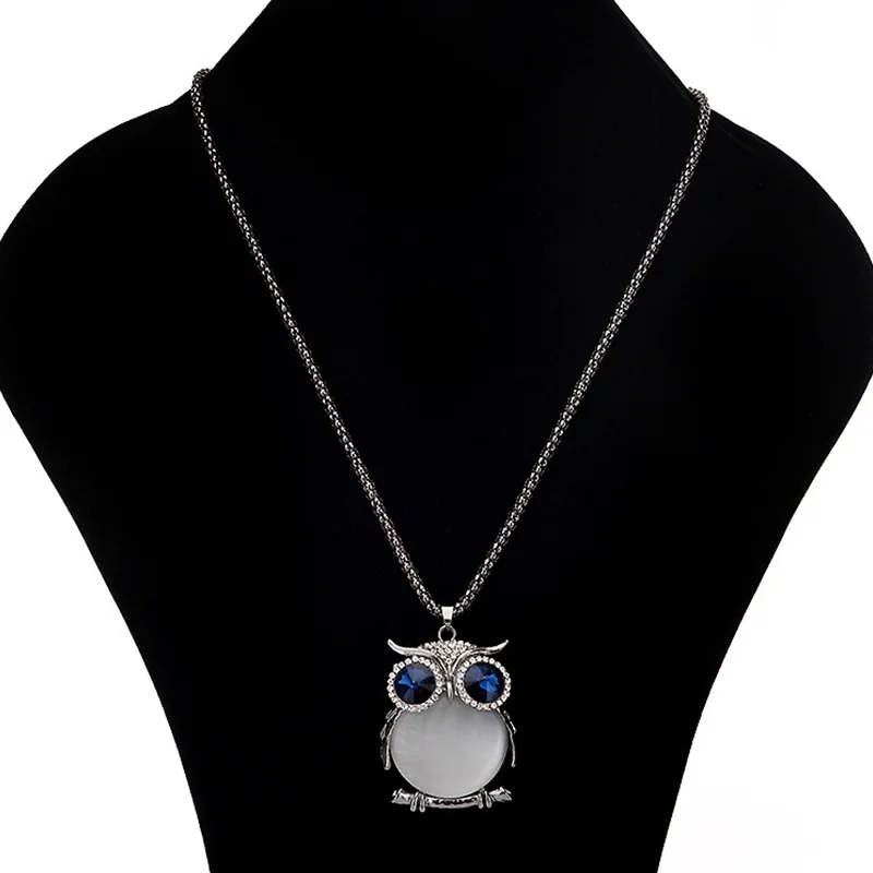 Женская винтажная Длинная цепочка с кристаллами|Ожерелья подвеской| |