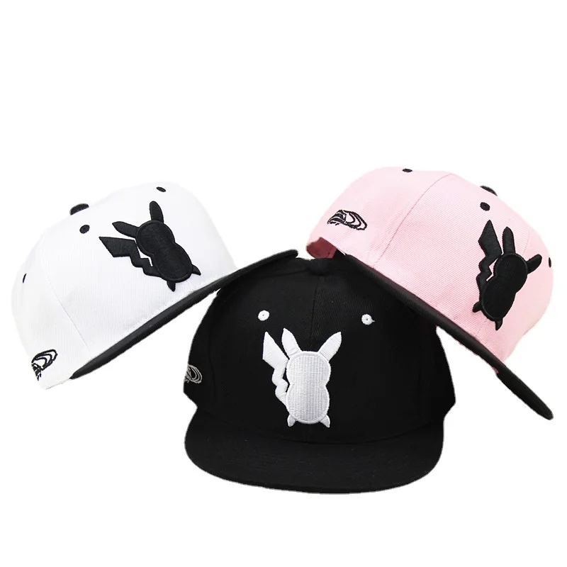 

Anime Pokemon Baseball Cap Pikachu Hat Adjustable Pokemon Cosplay Hip Hop Cap Girls Boys Figures Toys Gifts for Children