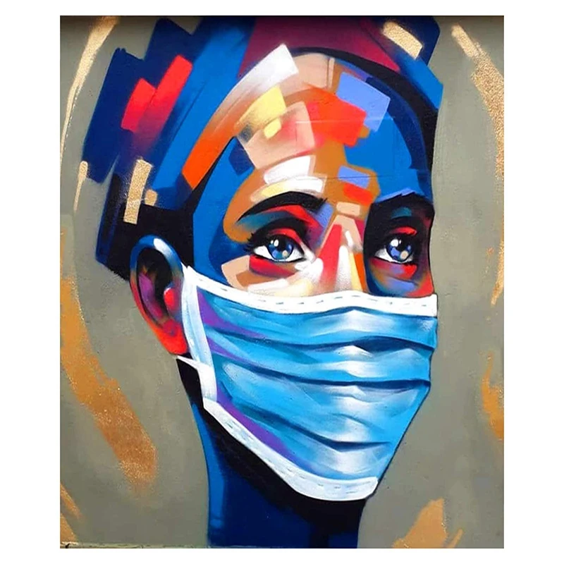 

Round Diamond Full Diamond Diamond Painting Set Living Room Decoration Children DIY Nurse